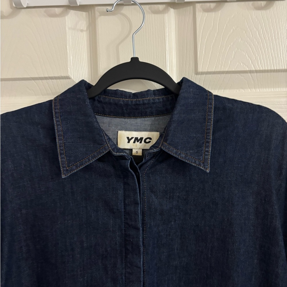 YMC Dark Blue Denim dress - Picture 2 of 2